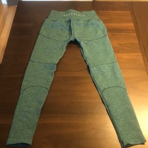 Alphalete Revival Leggings - Dress Blue